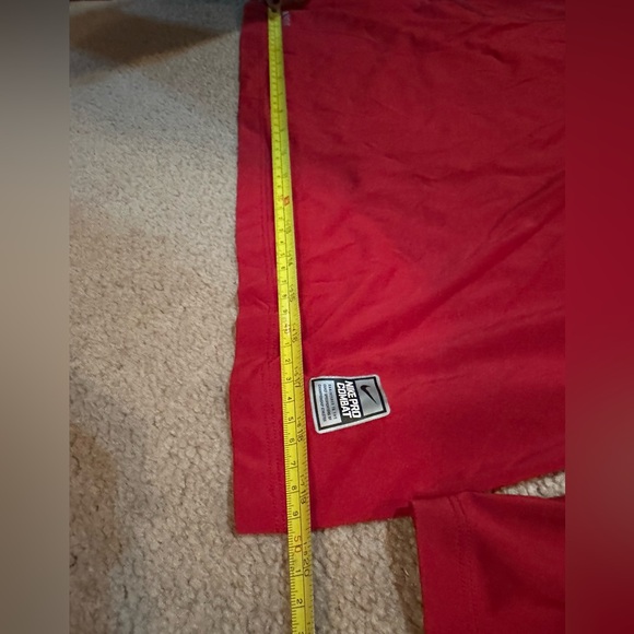 Nike Shirt Mens Large L Pro Combat DRI-FIT Long Sleeve Baseball LS Fitted Core - Picture 7 of 7